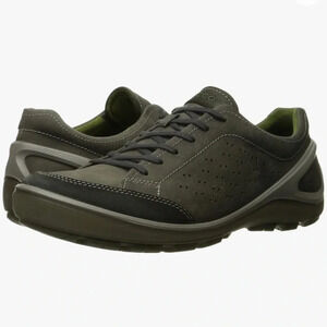 ECCO BIOM Grip Urbaneering 100% Yak Leather Suede Casual Sneakers Mens 10 44